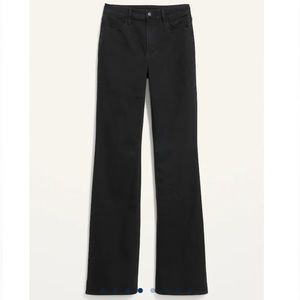 Old Navy Black Flare Denim Jeans